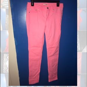 Hot Pink Skinny Jeans